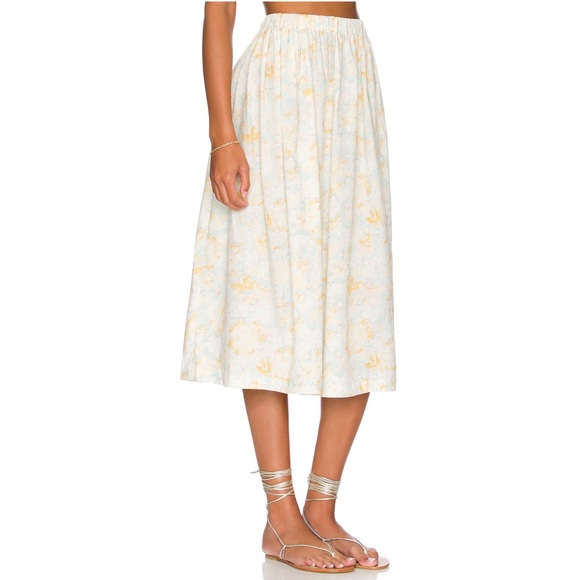 Anna Nata FloralMary Midi Skirt